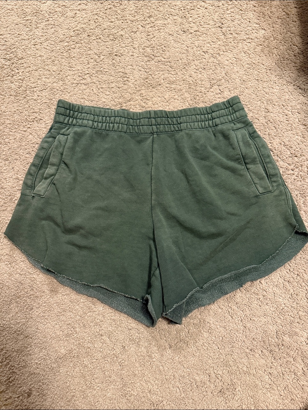 Aerie Green Sweat-shorts